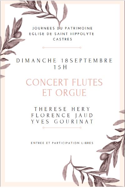 affiche flute et orgue 18 sept