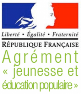 Logo agrément jeunesse et éducation populaire