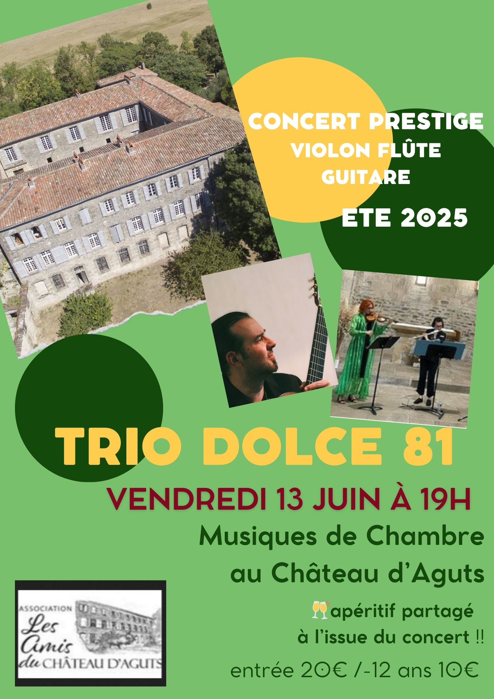 AFFICHE TRIO DOLCE 81 AGUTS V12